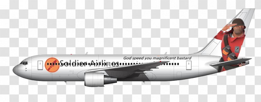 Boeing 737 Next Generation 767 757 Airbus A330 A320 Family - Airplane Transparent PNG