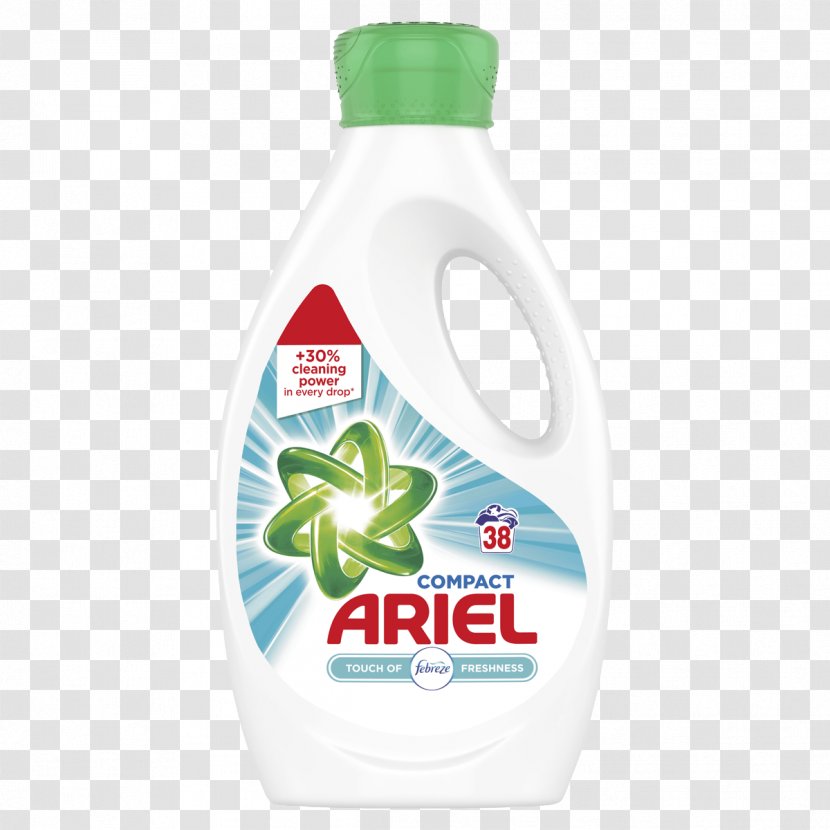 Ariel Liquid Bio Dishwashing Laundry - With Downy Logo Transparent PNG