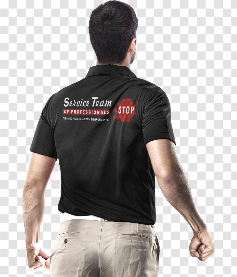 T-shirt Service Team Of Professionals House Disaster Polo Shirt - Property Transparent PNG