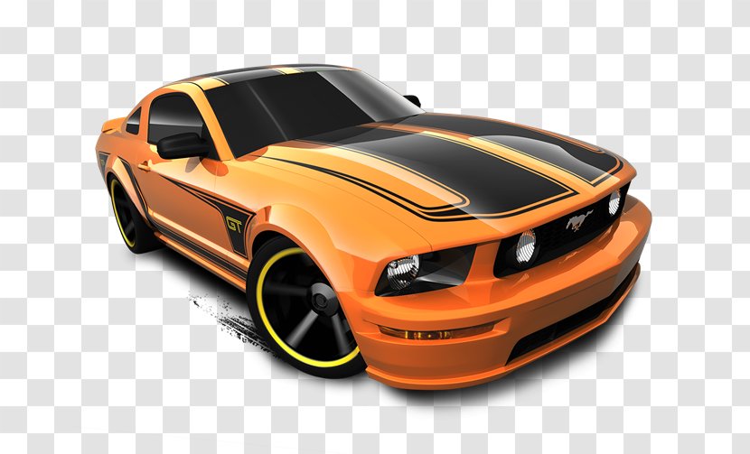 Ford Mustang Model Car Hot Wheels Die-cast Toy Transparent PNG