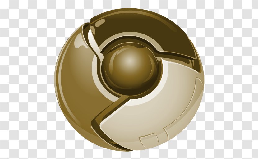 Google Chrome Chromium OS Web Browser - Brass Transparent PNG