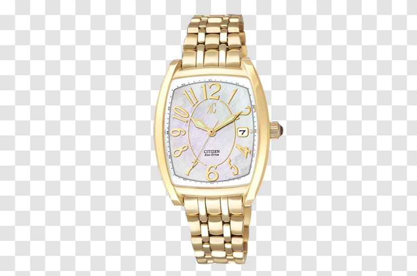 Watch Clock Rolex Gold Tissot - Service - Watches Citizen Female Form Transparent PNG