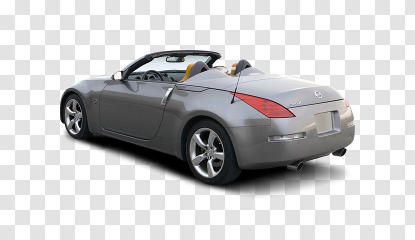 Sports Car 2008 Nissan 350Z Tesla Roadster - Automotive Exterior Transparent PNG