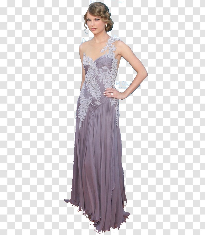 Taylor Swift Model Gown PhotoScape - Watercolor - Red Carpet Transparent PNG