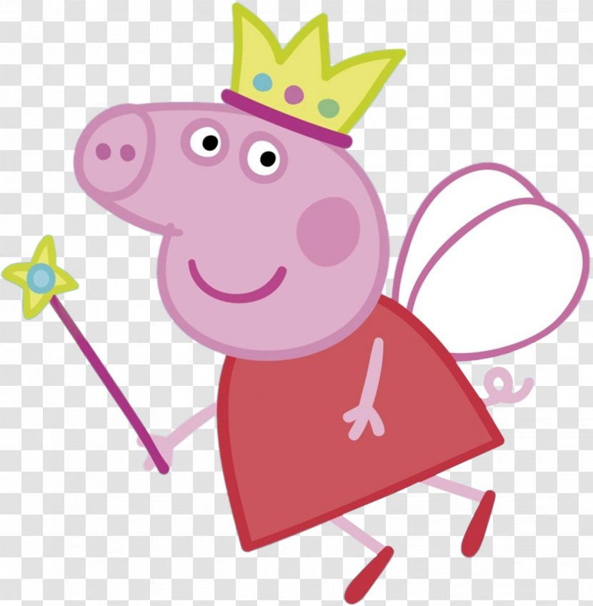 Daddy Pig Party Clip Art - Silhouette - PEPPA PIG Transparent PNG