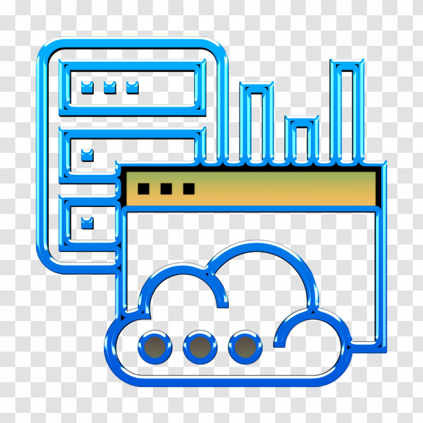 Cloud Service Icon Hosting Icon Server Icon Transparent PNG