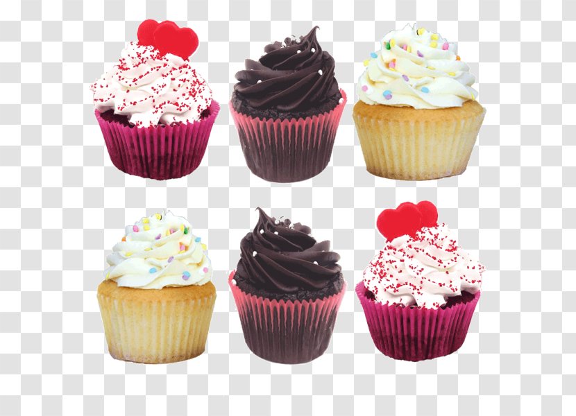 Cupcake Muffin Buttercream Petit Four Sweetness - Cake Decorating - Chocolate Transparent PNG