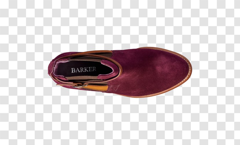 Suede Slip-on Shoe Purple Walking - Cuban Heel Shoes For Women Transparent PNG