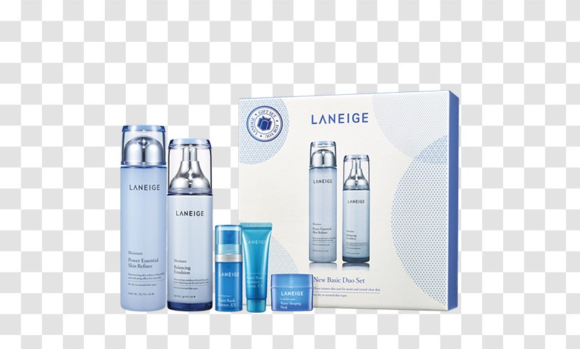LANEIGE Water Bank Moisture Cream_EX Sleeping Mask Skin - Lotion Transparent PNG