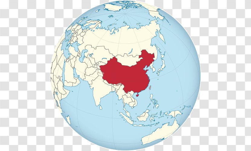 Globe China World Earth Map Transparent PNG