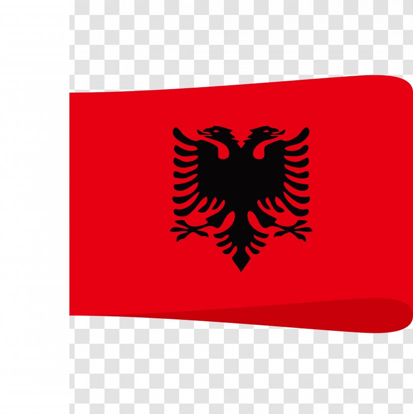 Flag Of Albania Kosovo - Beautiful Logo Transparent PNG