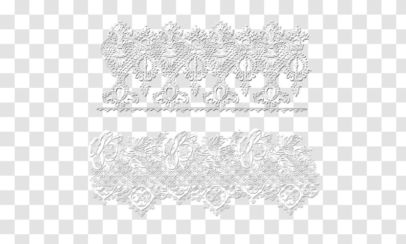 Lace Drawing Textile Decoupage - Area - White Transparent PNG