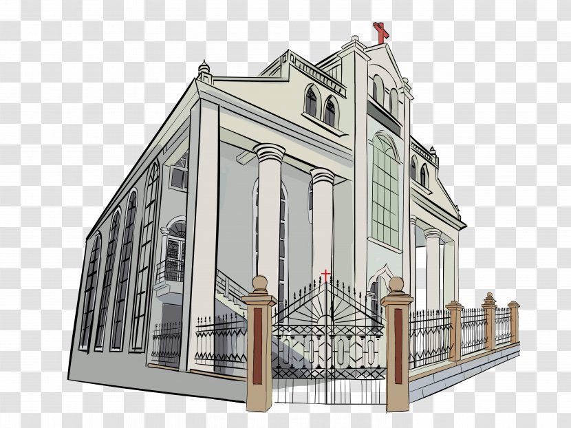 Window Classical Architecture Facade House - Templar Transparent PNG