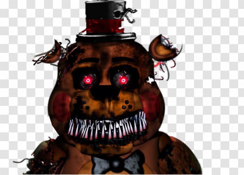 Five Nights At Freddy's 4 2 Animatronics Game - Skull - Survival Horror Transparent PNG