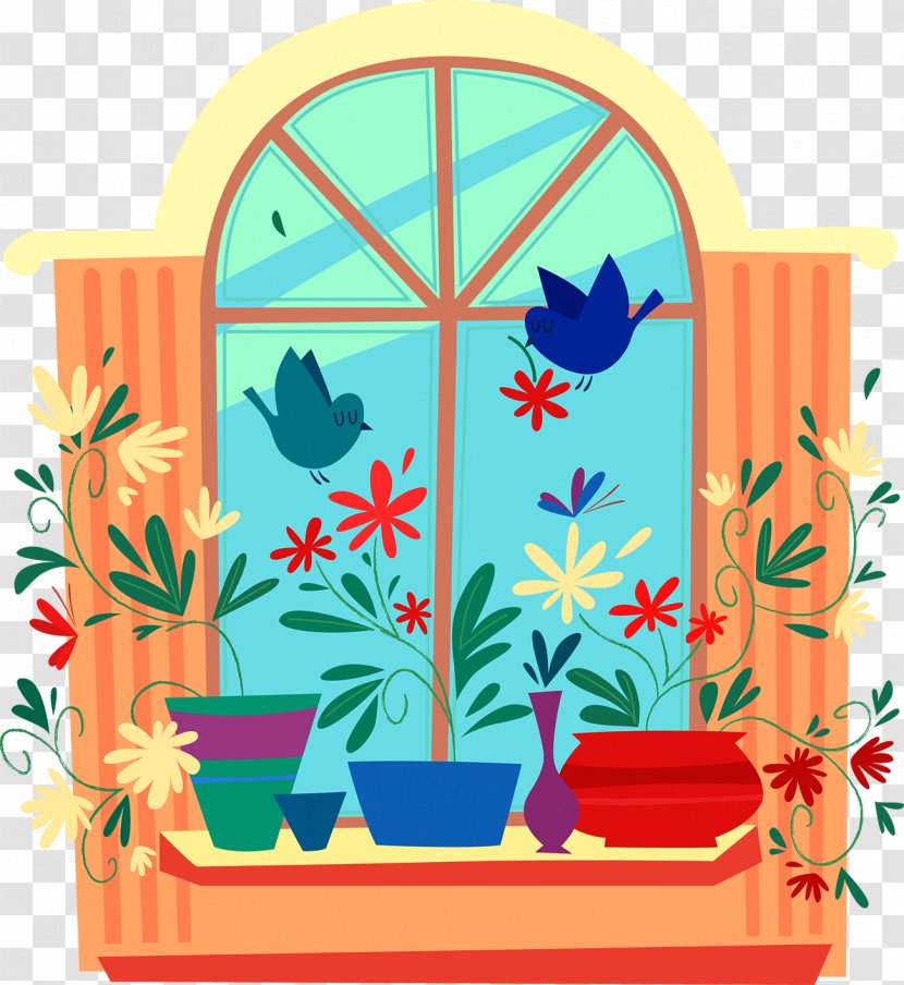 Window Illustration - Picture Frame Transparent PNG