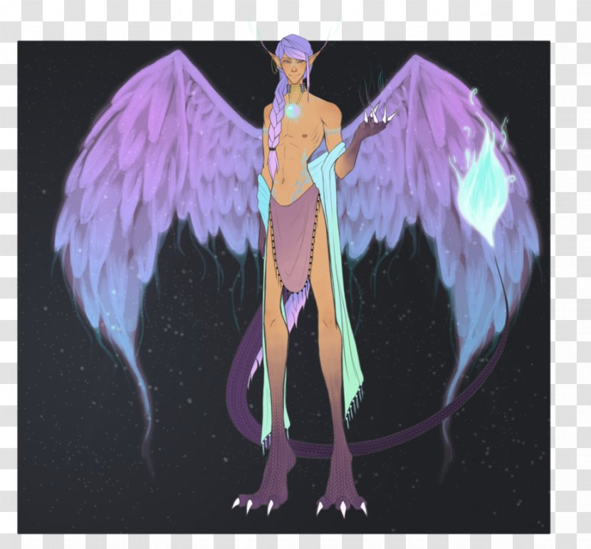 Drawing DeviantArt Angel Spirit Demon - Organism - Arthas Transparent PNG