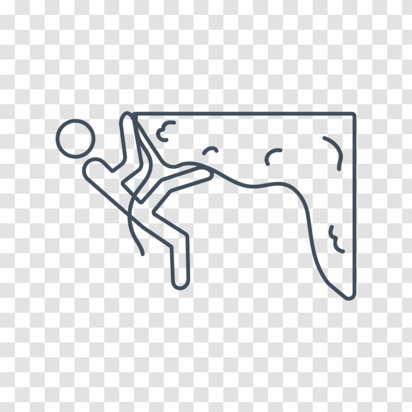 White Clip Art - Point - Climb The Wall Transparent PNG