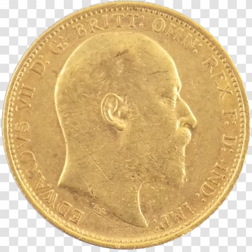 Gold Coin Perth Mint Sovereign - Penny Transparent PNG