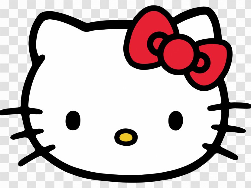 Hello Kitty Sanrio Film Cat Kavaii - Text Transparent PNG
