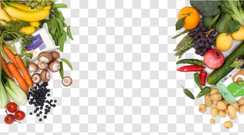 Vegetarian Cuisine Leaf Vegetable Fruit Stock - Natural Foods - Fruits And Vegetables Background Transparent PNG