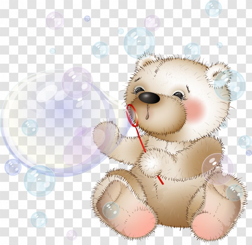 Blessing Week Day Morning Happiness - Flower - Bear Transparent PNG