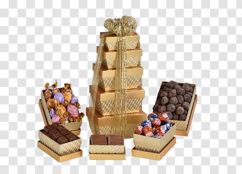 Chocolate Food Gift Baskets Confectionery - 60 Feet Towers Transparent PNG