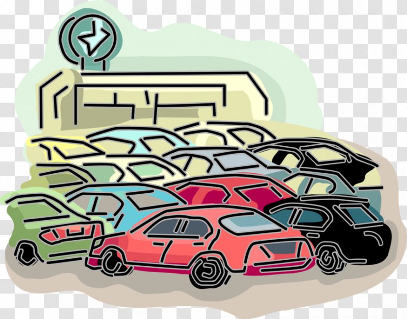 Compact Car Dealership Clip Art - Used Transparent PNG