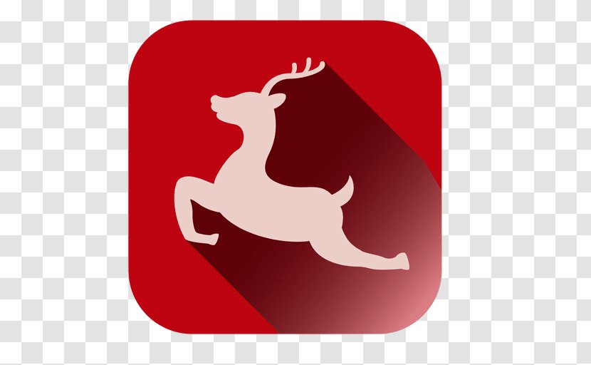 Deer Clip Art - Reindeer Transparent PNG