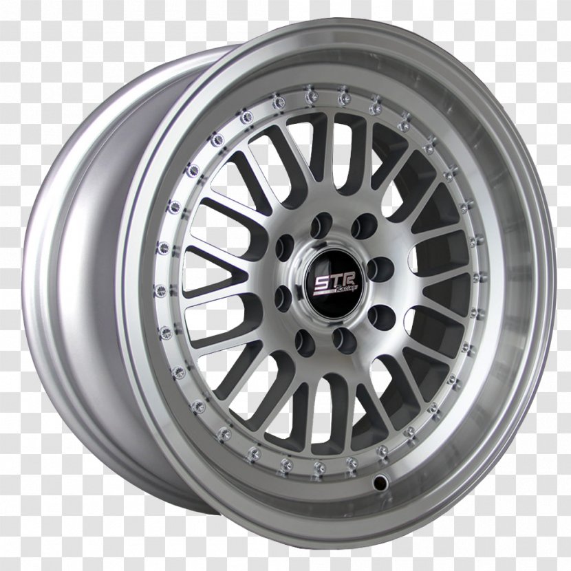 Alloy Wheel STR Racing Tire Rim - Vehicle - Tires Transparent PNG