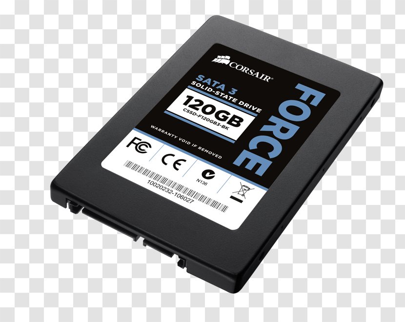 Solid-state Drive Corsair Components Force Series LE SSD Hard Drives Serial ATA - Multilevel Cell Transparent PNG