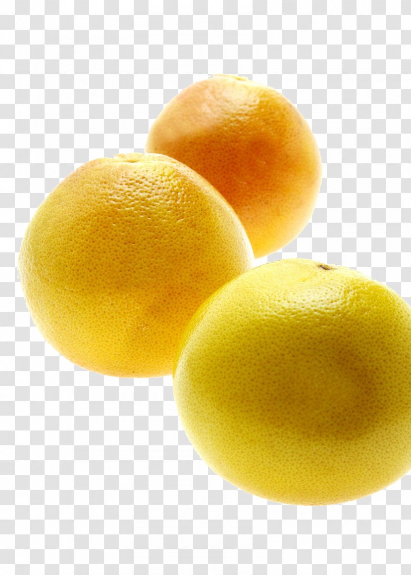 Sweet Lemon Grapefruit Citron Citrus Junos - Orange Transparent PNG