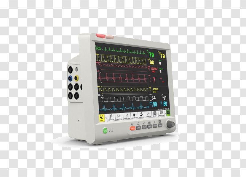 Computer Monitor Monitoring Icon - Technology - Patient Transparent PNG