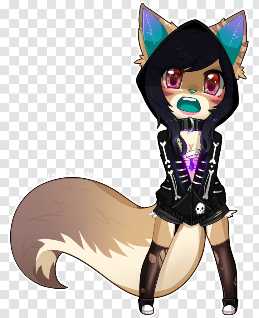 Cat Furry Fandom Art - Heart Transparent PNG