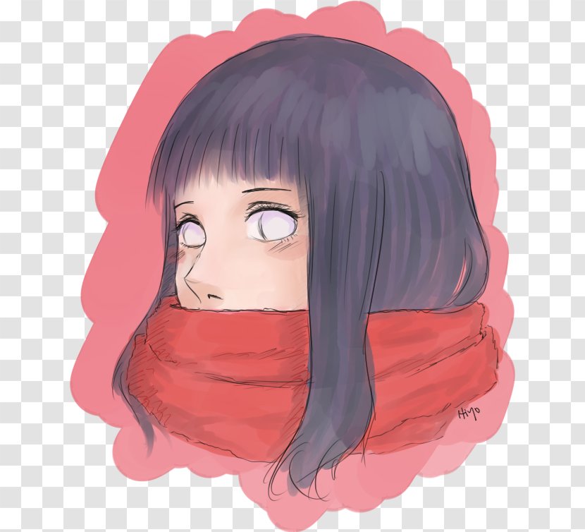 Hinata Hyuga Naruto Uzumaki Himawari Clan - Watercolor Transparent PNG