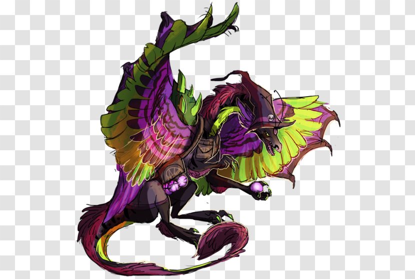 Illustration Graphics Purple - Mythical Creature - 4d Dragon Treasure Transparent PNG