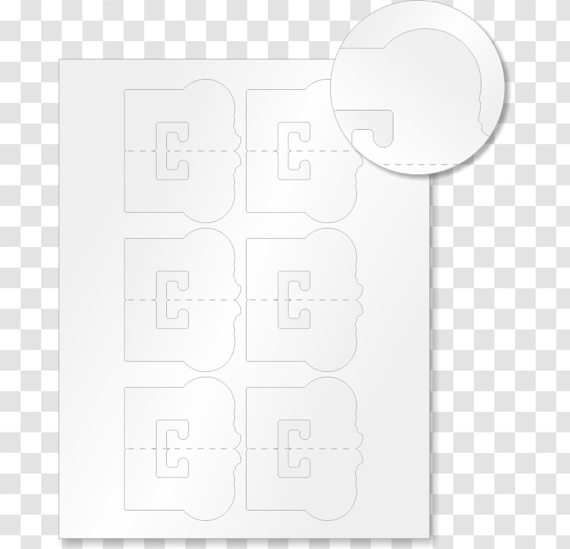 Paper Square Meter Pattern - Text - Design Transparent PNG