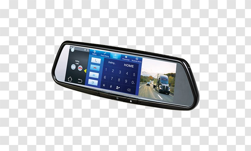 Car Mobile Phones Rear-view Mirror Smart Android - Advent Loudspeaker Transparent PNG