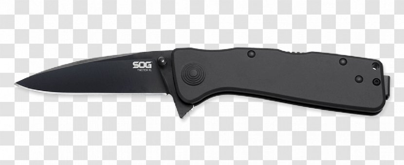 Hunting & Survival Knives Bowie Knife Utility SOG Twitch II TWI-8 Cutting - Kitchen Utensil - Pent Coat Transparent PNG
