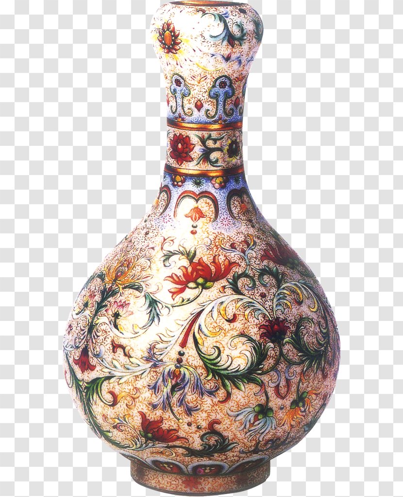 National Palace Museum Ceramic Qing Dynasty Porcelain Pottery - Vase Transparent PNG