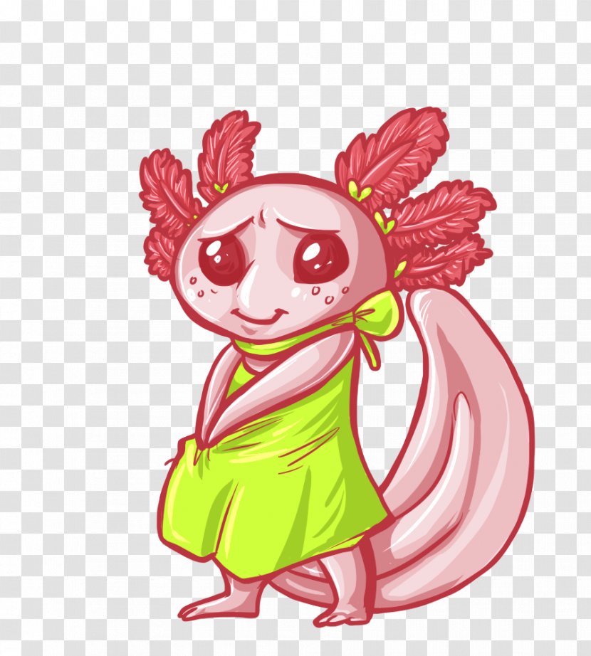 Axolotl Salamander Drawing Art - Tree Transparent PNG