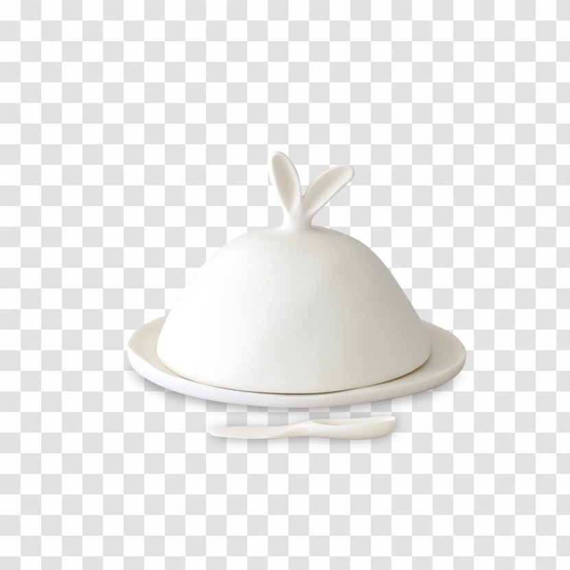 Tina Frey Designs Tableware Cheese Dish - White - Covered Transparent PNG