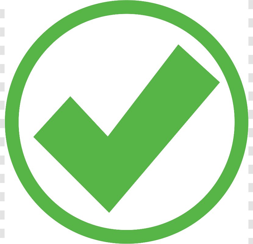 Check Mark Royalty-free Clip Art - Website - Green Checkmark Transparent PNG
