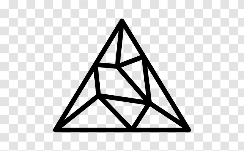 Logo Geometry Triangle - Geometric Abstraction Transparent PNG