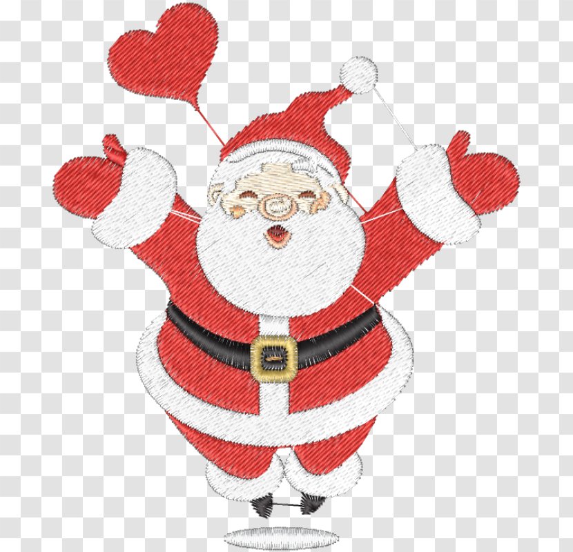 Santa Claus Christmas Clip Art - Sticker Transparent PNG