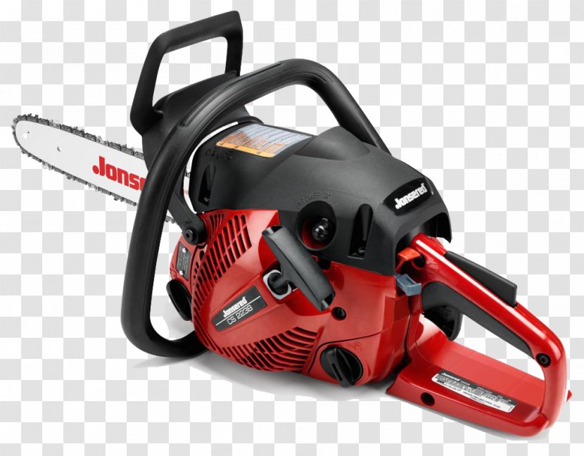 Chainsaw Jonsereds Fabrikers AB Gasoline Cutting - Felling Transparent PNG