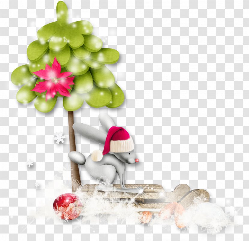 Christmas Ornament New Year Tree - Ice Transparent PNG