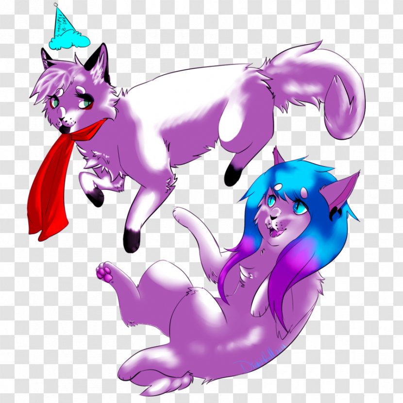 Cat Pony Horse Mammal Canidae - Animal Figure - Birthday Items Transparent PNG
