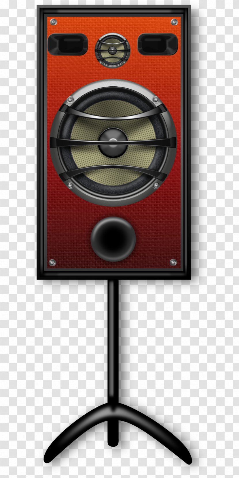 Loudspeaker Studio Monitor Clip Art - Speaker Grille - Audio Speakers Transparent PNG