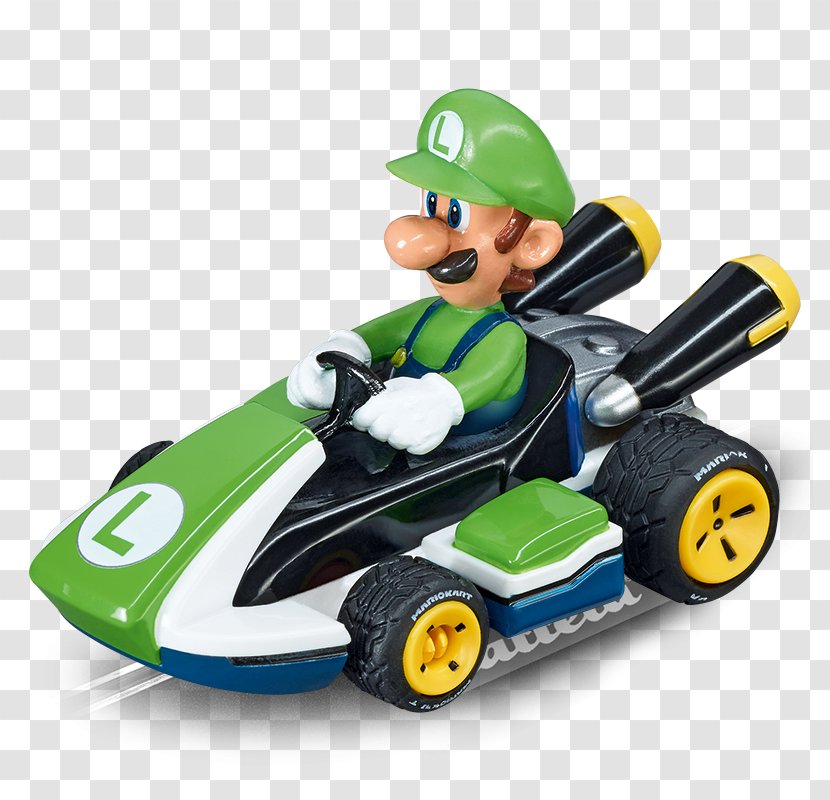 Mario Kart 8 Super Bros. Luigi Wii - Race Track Transparent PNG