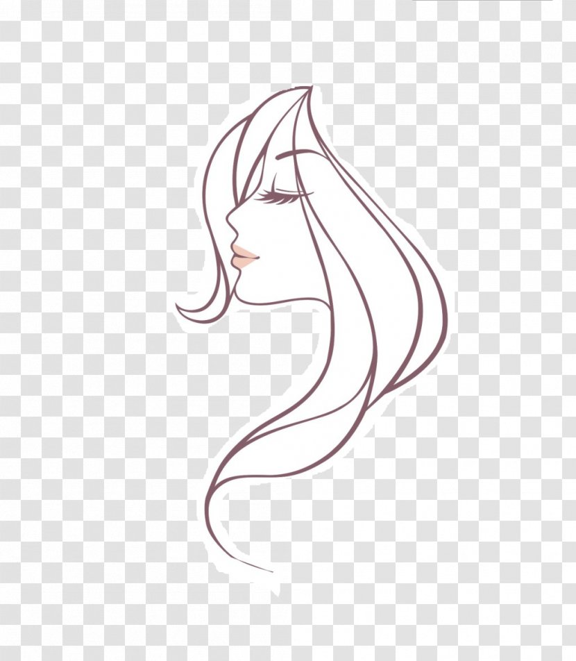 Drawing Line Art - Watercolor - Hand Drawn Silhouette Transparent PNG